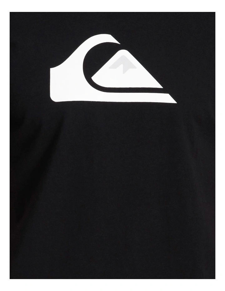 Quiksilver Comp Logo Short Sleeve Tee In Black 7 Quiksilver Comp Logo Short Sleeve Tee In Black - Image 5