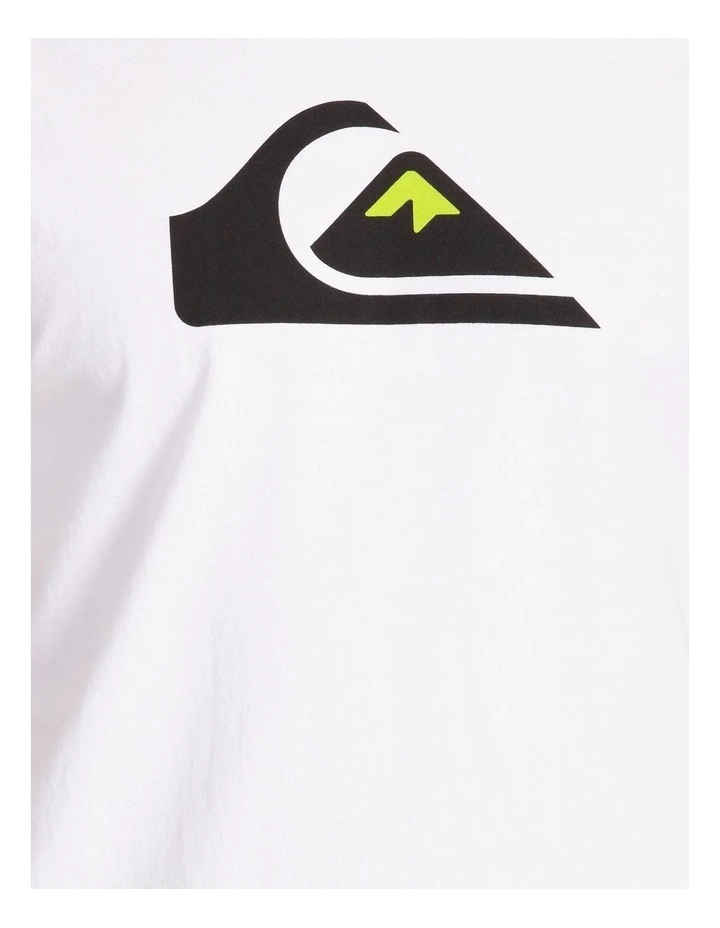 Quiksilver Comp Logo Short Sleeve Tee In White 7 Quiksilver Comp Logo Short Sleeve Tee In White - Image 5