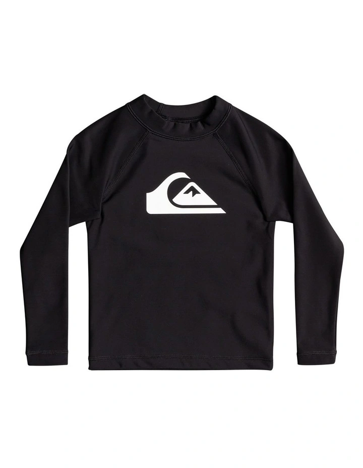 Quiksilver BOYS 2-7 HEATER LONG SLEEVE UPF 50 RASH VEST 3 Quiksilver BOYS 2-7 HEATER LONG SLEEVE UPF 50 RASH VEST
