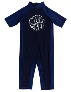 Quiksilver BOYS 2-7 THERMO SPRING SHORT SLEEVE SPRINGSUIT RASHGUARD