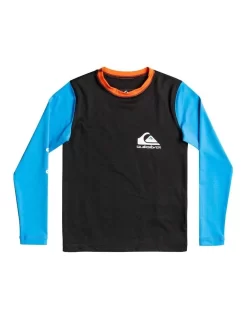 Quiksilver Boys Heats Omni Long Sleeve UPF 50 Rash Vest