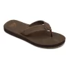 Quiksilver Erreka Brown Leather Thongs -Quiksilver 910418050 1 720x928