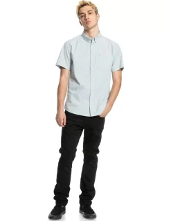 Quiksilver Winfall Short Sleeve Shirt Blue -Quiksilver 910800910 6 720x928