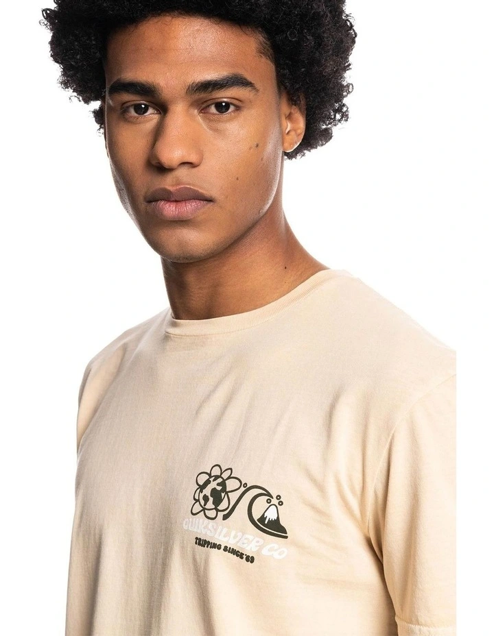 Quiksilver High Fly T-Shirt Peach 6 Quiksilver High Fly T-Shirt Peach - Image 4