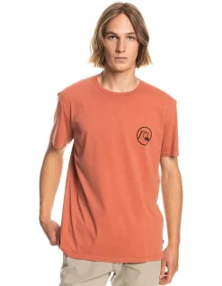 Quiksilver Silent Days T-Shirt Brown