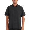 Quiksilver Chaser Short Sleeve Shirt Black 2 Quiksilver Chaser Short Sleeve Shirt Black -Quiksilver 910805680 1 720x928