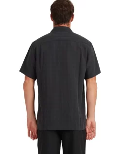 Quiksilver Chaser Short Sleeve Shirt Black -Quiksilver 910805680 3 720x928