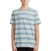 Quiksilver Slub Lines T-Shirt Blue