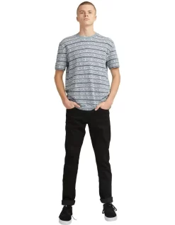 Quiksilver Trip Jaquard T-Shirt Blue -Quiksilver 910807480 5 720x928