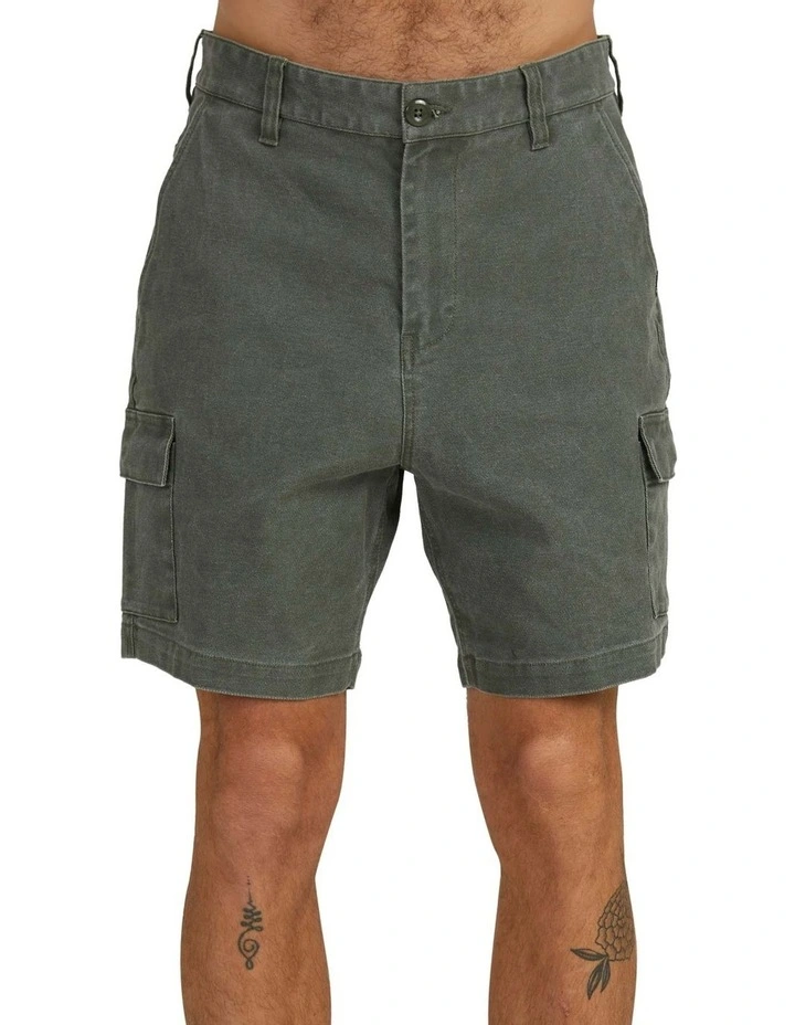 Quiksilver Crowded Cargo Short Green 3 Quiksilver Crowded Cargo Short Green