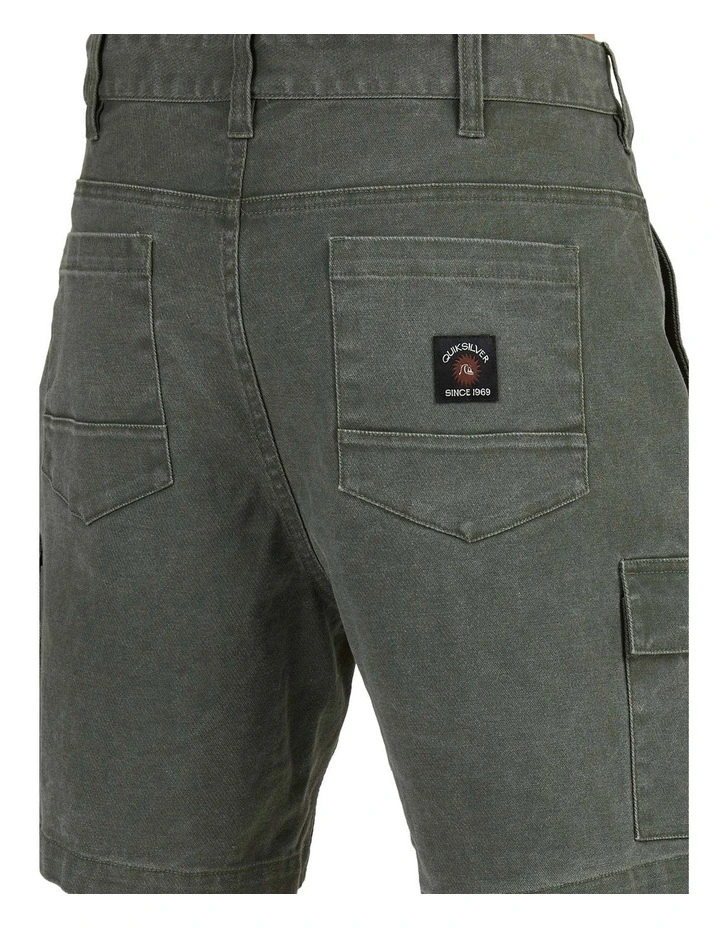 Quiksilver Crowded Cargo Short Green 6 Quiksilver Crowded Cargo Short Green - Image 4