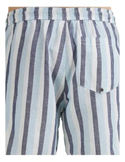 Quiksilver Lite Stripes Elasticated Shorts Dark Navy 10 Quiksilver Lite Stripes Elasticated Shorts Dark Navy -Quiksilver 910808020 4 720x928