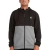 Quiksilver Burnz Zip-Up Hoodie Black -Quiksilver 923719060 1 720x928