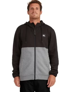 Quiksilver Burnz Zip-Up Hoodie Black