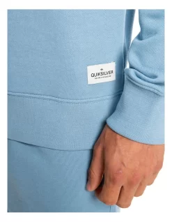 Quiksilver Essentials Sweatshirt Baby Blue -Quiksilver 923861890 5 720x928