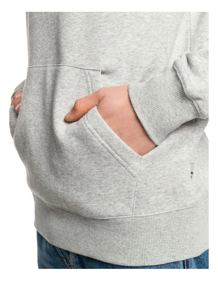 Quiksilver Big Logo Fleece Grey 6 Quiksilver Big Logo Fleece Grey - Image 4