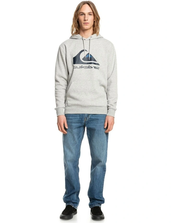 Quiksilver Big Logo Fleece Grey 7 Quiksilver Big Logo Fleece Grey - Image 5