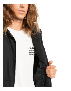 Quiksilver Kasslow Zip-Up Hooded Jacket Black -Quiksilver 923864770 5 720x928