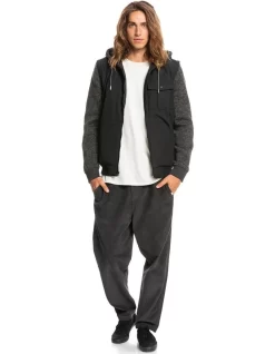 Quiksilver Kasslow Zip-Up Hooded Jacket Black -Quiksilver 923864770 6 720x928