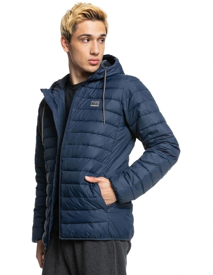 Quiksilver Scaly Puffer Jacket Navy Blazer 4 Quiksilver Scaly Puffer Jacket Navy Blazer - Image 2