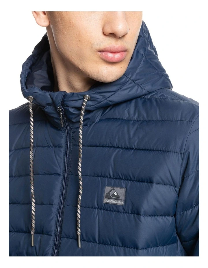 Quiksilver Scaly Puffer Jacket Navy Blazer 6 Quiksilver Scaly Puffer Jacket Navy Blazer - Image 4