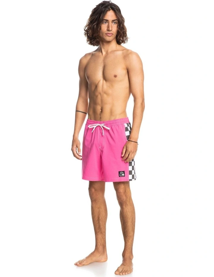 Quiksilver Original Arch 17 Inch Swim Shorts Shocking Pink 7 Quiksilver Original Arch 17 Inch Swim Shorts Shocking Pink - Image 5