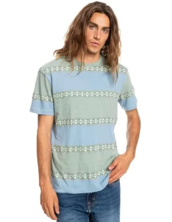 Quiksilver Mixtape Short Sleeve T-Shirt Mixtape Green Milieu