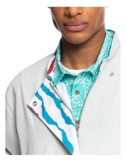 Quiksilver X Stranger Things The Steve Jacket In Pearl Blue -Quiksilver 928339660 6 720x928