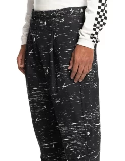 Quiksilver X Stranger Things The Argyle Trousers In Black -Quiksilver 928340020 4 720x928