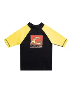 Quiksilver Next Gen Short Sleeve Surf T-Shirt In Lemon Zest