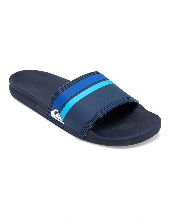 Quiksilver Rivi Slides In Blue 3 Quiksilver Rivi Slides In Blue - Image 2