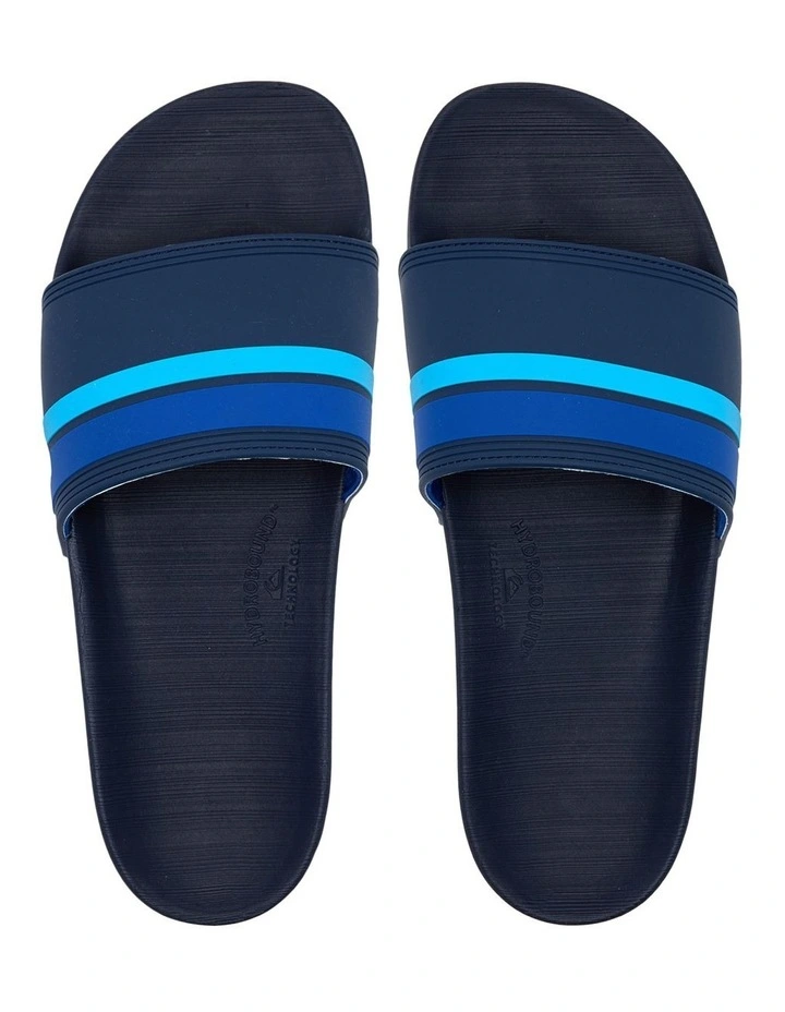 Quiksilver Rivi Slides In Blue 5 Quiksilver Rivi Slides In Blue - Image 4