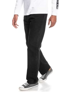 Quiksilver Washed Black Organic Jeans In Black 10 Quiksilver Washed Black Organic Jeans In Black -Quiksilver 933698350 3 720x928