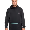 Quiksilver Big Logo Tech Technical Hoodie In True Black -Quiksilver 933699520 1 720x928