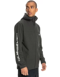 Quiksilver The Endurancey Zip Up Hoodie In Phantom -Quiksilver 933699970 3 720x928