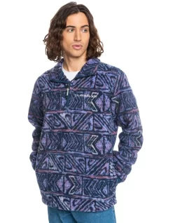 Quiksilver Clean Coasts Half Zip Fleece In Dusty Orchid -Quiksilver 933700690 3 720x928