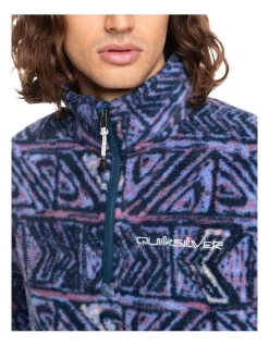 Quiksilver Clean Coasts Half Zip Fleece In Dusty Orchid -Quiksilver 933700690 4 720x928