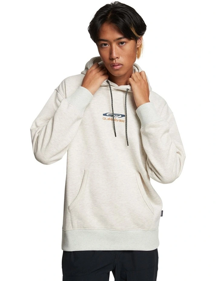 Quiksilver Sunny Peaksy Hoodie In Antique White Heather 3 Quiksilver Sunny Peaksy Hoodie In Antique White Heather