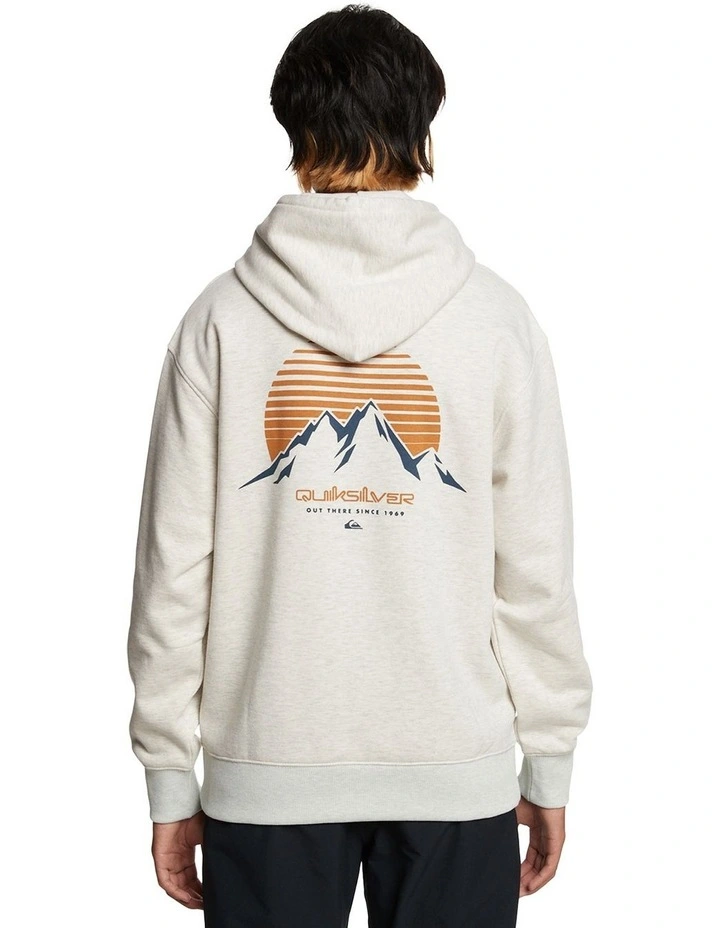 Quiksilver Sunny Peaksy Hoodie In Antique White Heather 4 Quiksilver Sunny Peaksy Hoodie In Antique White Heather - Image 2