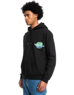 Quiksilver Ocean Hoodie In Black -Quiksilver 933702850 3 720x928
