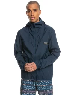 Quiksilver Summit Run Technical Windbreaker In Insignia Blue -Quiksilver 933858730 3 720x928