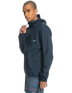 Quiksilver Summit Run Technical Windbreaker In Insignia Blue -Quiksilver 933858730 4 720x928