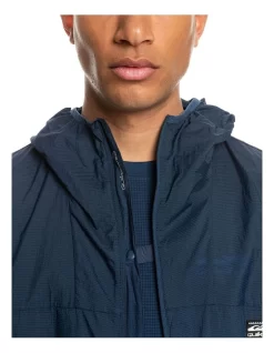 Quiksilver Summit Run Technical Windbreaker In Insignia Blue -Quiksilver 933858730 5 720x928