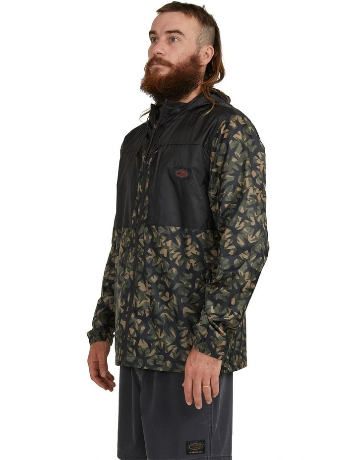 Quiksilver Mikey Wright Lizard Heads Hooded Jacket In Black 5 Quiksilver Mikey Wright Lizard Heads Hooded Jacket In Black - Image 3