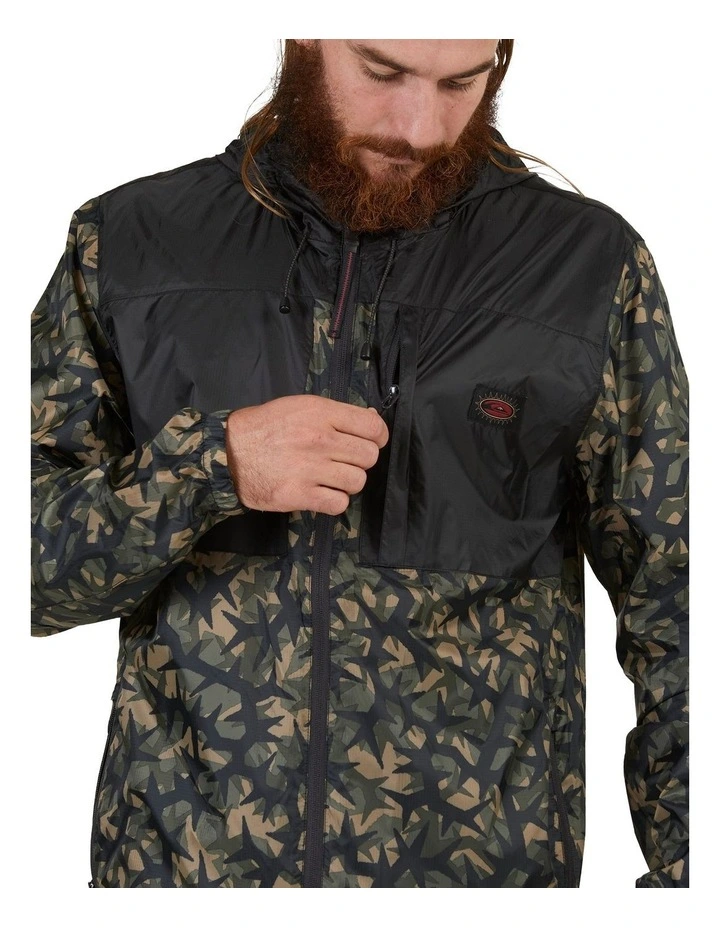 Quiksilver Mikey Wright Lizard Heads Hooded Jacket In Black 6 Quiksilver Mikey Wright Lizard Heads Hooded Jacket In Black - Image 4