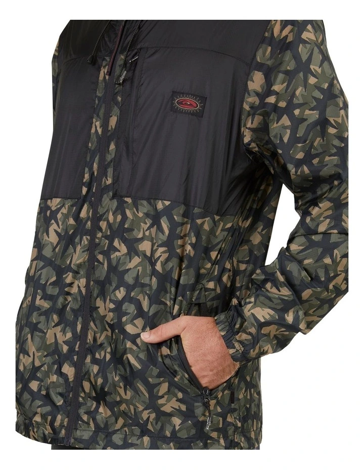 Quiksilver Mikey Wright Lizard Heads Hooded Jacket In Black 7 Quiksilver Mikey Wright Lizard Heads Hooded Jacket In Black - Image 5