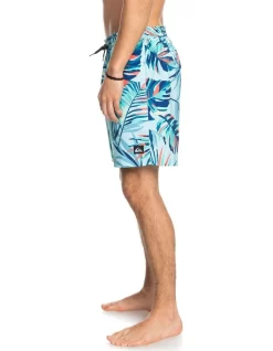 Quiksilver Ocean Mix 17" Swim Shorts In Iced Aqua -Quiksilver 933859720 3 720x928