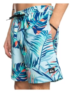 Quiksilver Ocean Mix 17" Swim Shorts In Iced Aqua -Quiksilver 933859720 4 720x928