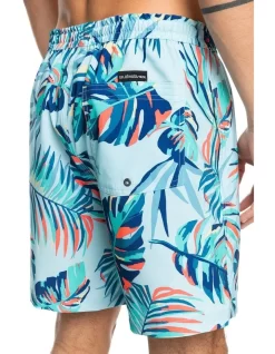 Quiksilver Ocean Mix 17" Swim Shorts In Iced Aqua -Quiksilver 933859720 5 720x928