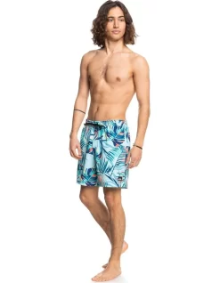 Quiksilver Ocean Mix 17" Swim Shorts In Iced Aqua -Quiksilver 933859720 6 720x928